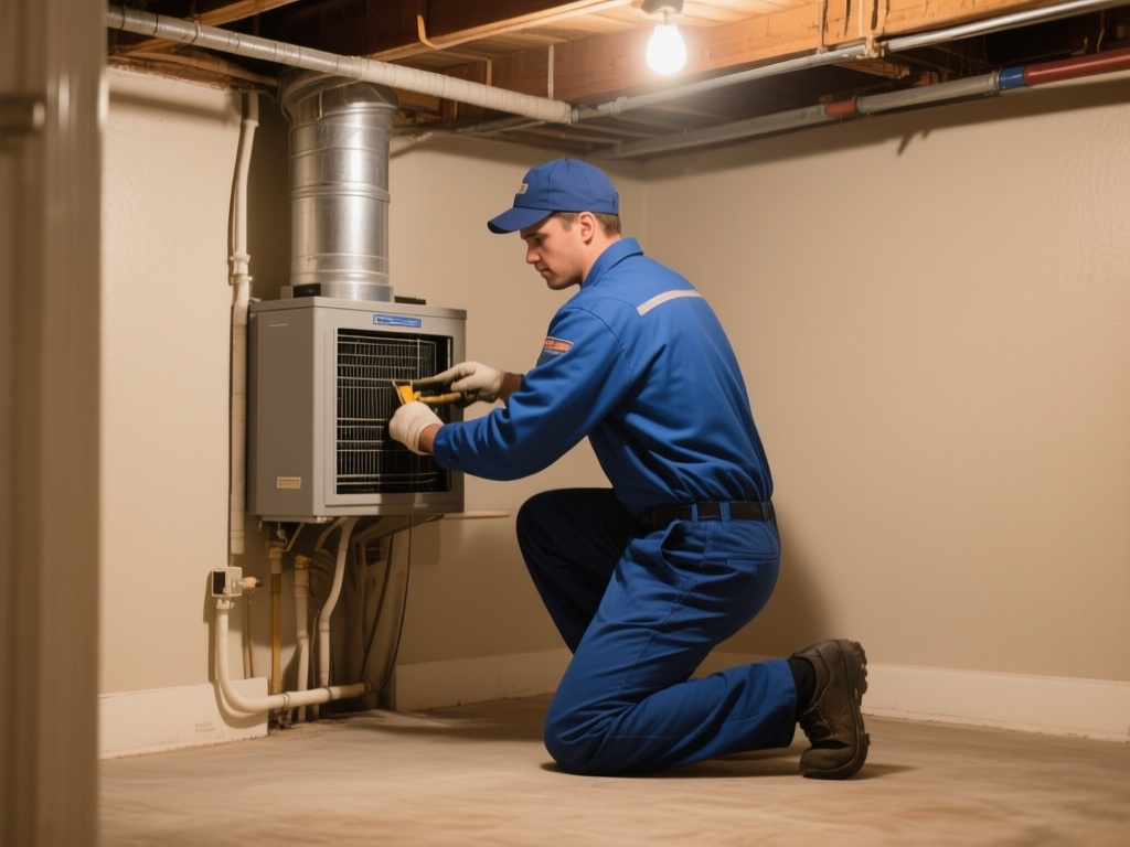 Acton furnace technician